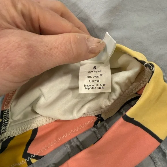 JCREW NWOT Small Colorful Halter Bikini Set - Picture 9 of 11